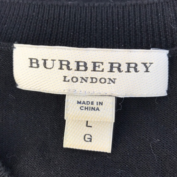 Burberry pull over sweaters excellent condition - Picture 5 of 7